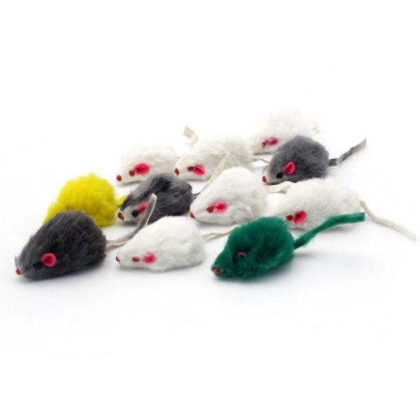 Fur False Mice Toys For Cats - Image 3