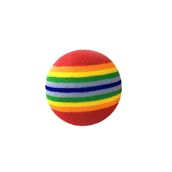 Rainbow Foam Fetch Balls - Image 4