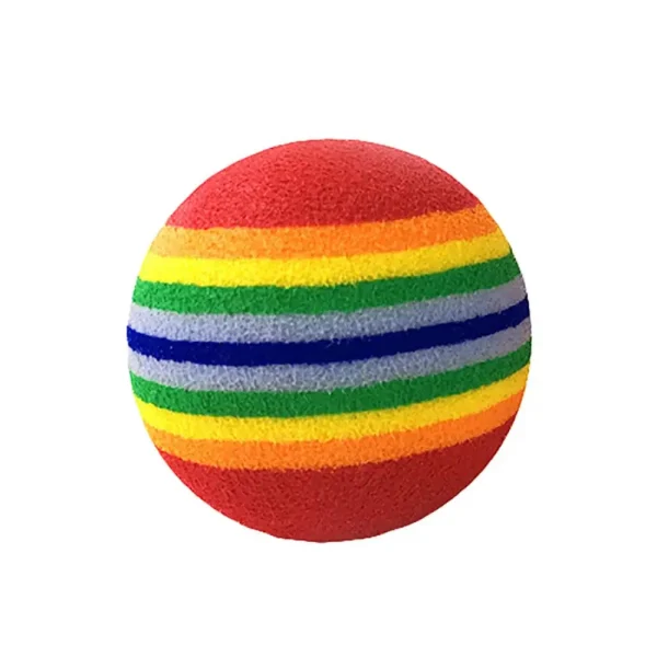 Rainbow Foam Fetch Balls - Image 6