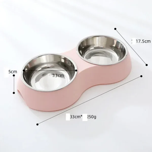 Double Pet Food Bowl - Image 2