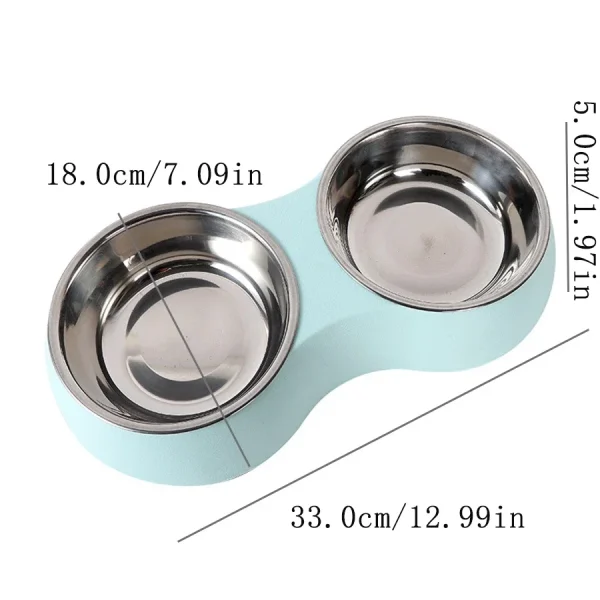 Double Pet Food Bowl - Image 6