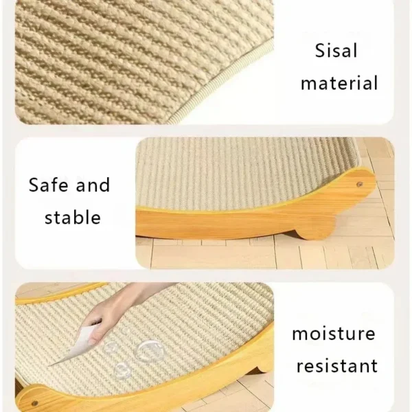 Wooden Cat Scratching Pads - Image 4