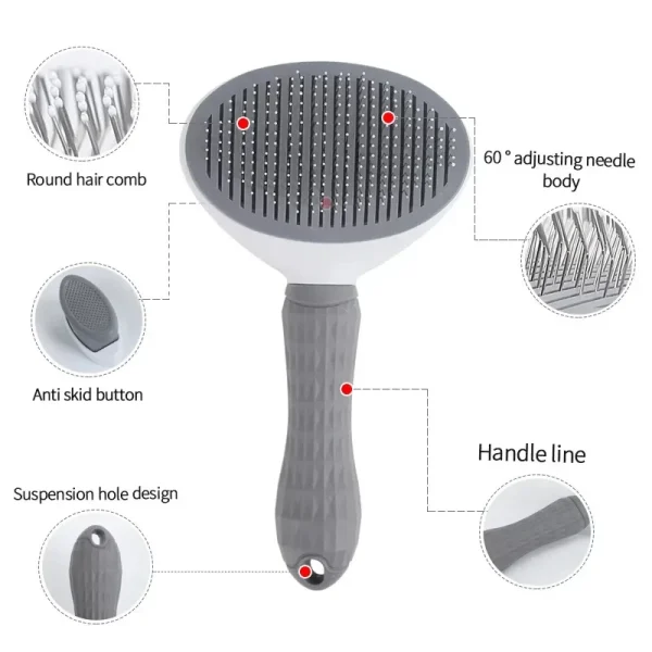 Pet Cat Hair Brush - Image 2