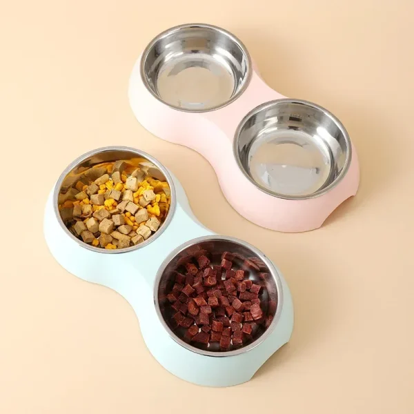 Double Pet Food Bowl - Image 3