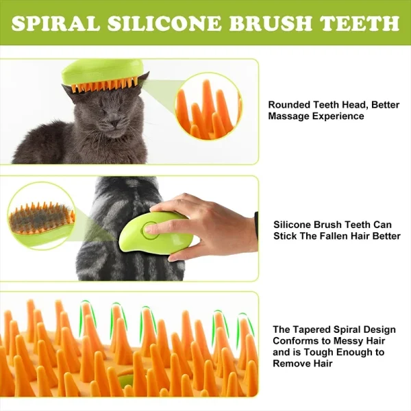 Water Spray Kitten Pet Comb - Image 4